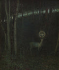 The Vision of Saint Hubert by Franz Stuck Art Print