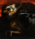 The Kiss of the Sphinx by Franz Stuck Art Print