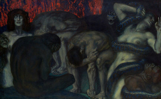 Inferno by Franz Stuck Art Print