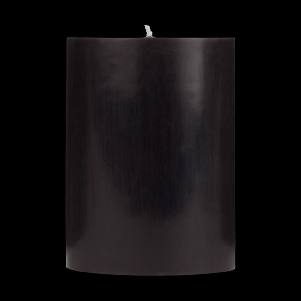 Black Pillar Candle [3x4] | GLOAMHAUS