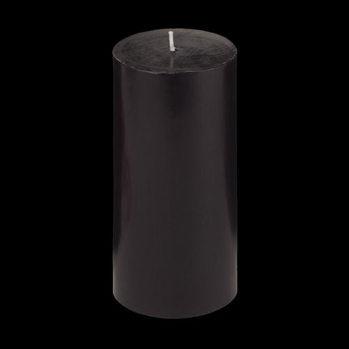 Black Pillar Candle [3x6] | GLOAMHAUS